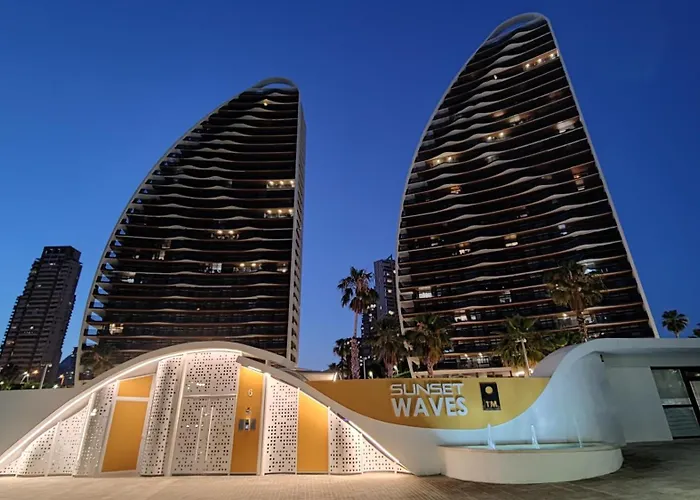 Sunset Waves Relax Benidorm