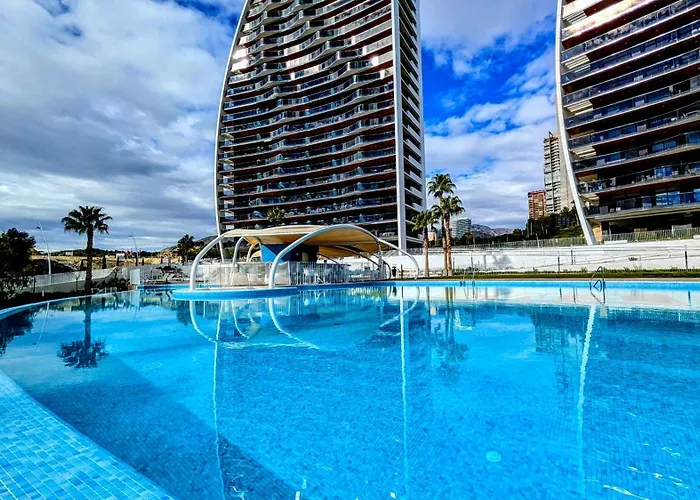 Sunset Waves Relax Benidorm